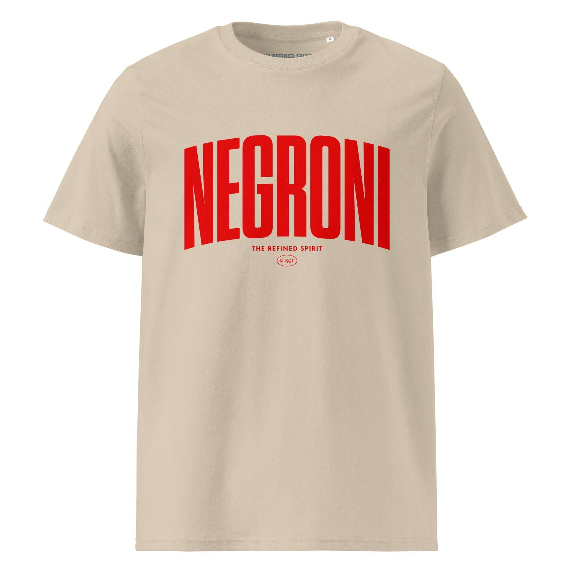 T-shirt biologica unisex Negroni con stampa