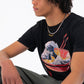 T-shirt Ramen Wave con grafica manga
