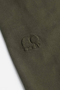 Pantaloncini da arrampicata in cotone Ecodye verde Ivy