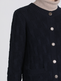 Cardigan in maglia con tasche