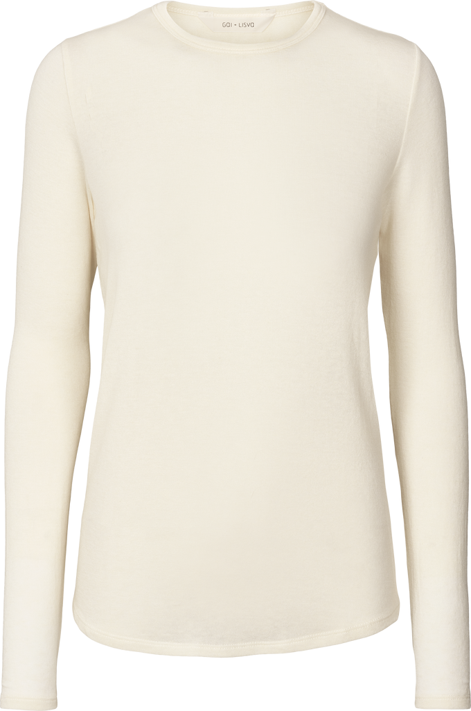 Maglia Thyra in lana bianco sporco
