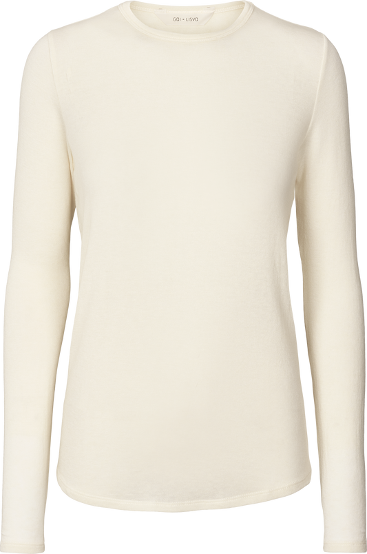 Maglia Thyra in lana bianco sporco