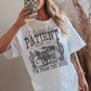T-shirt oversize grafica "Please Be Patient"