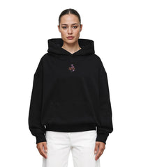 Felpa con cappuccio Vertere x DGTL nera in edizione limitata