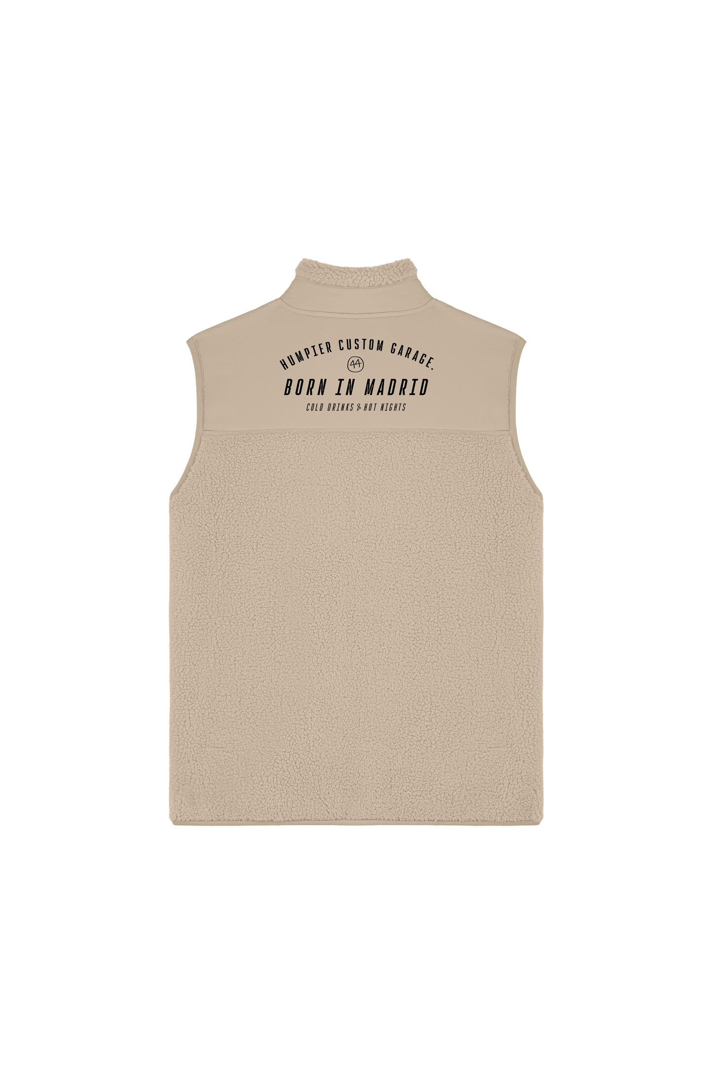 Gilet in pile Born in Madrid