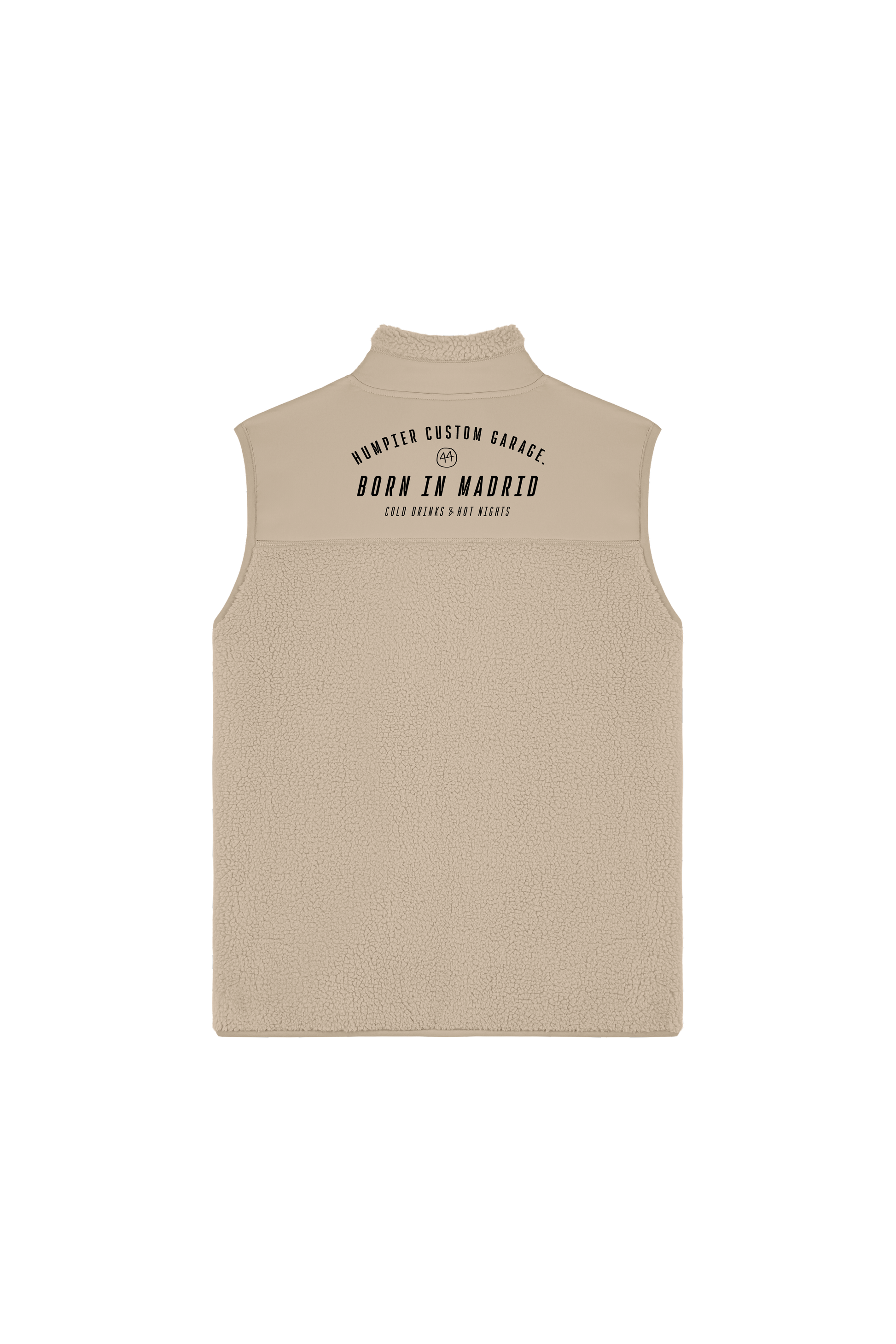 Gilet in pile Born in Madrid
