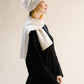 Berretto in misto cashmere a maglia tridimensionale