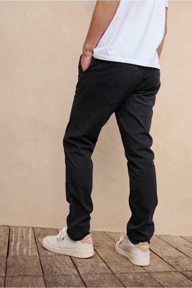 Pantaloni chino slim fit navy Joe