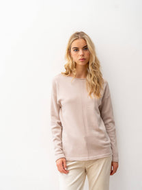 Maglione in maglia con paillettes