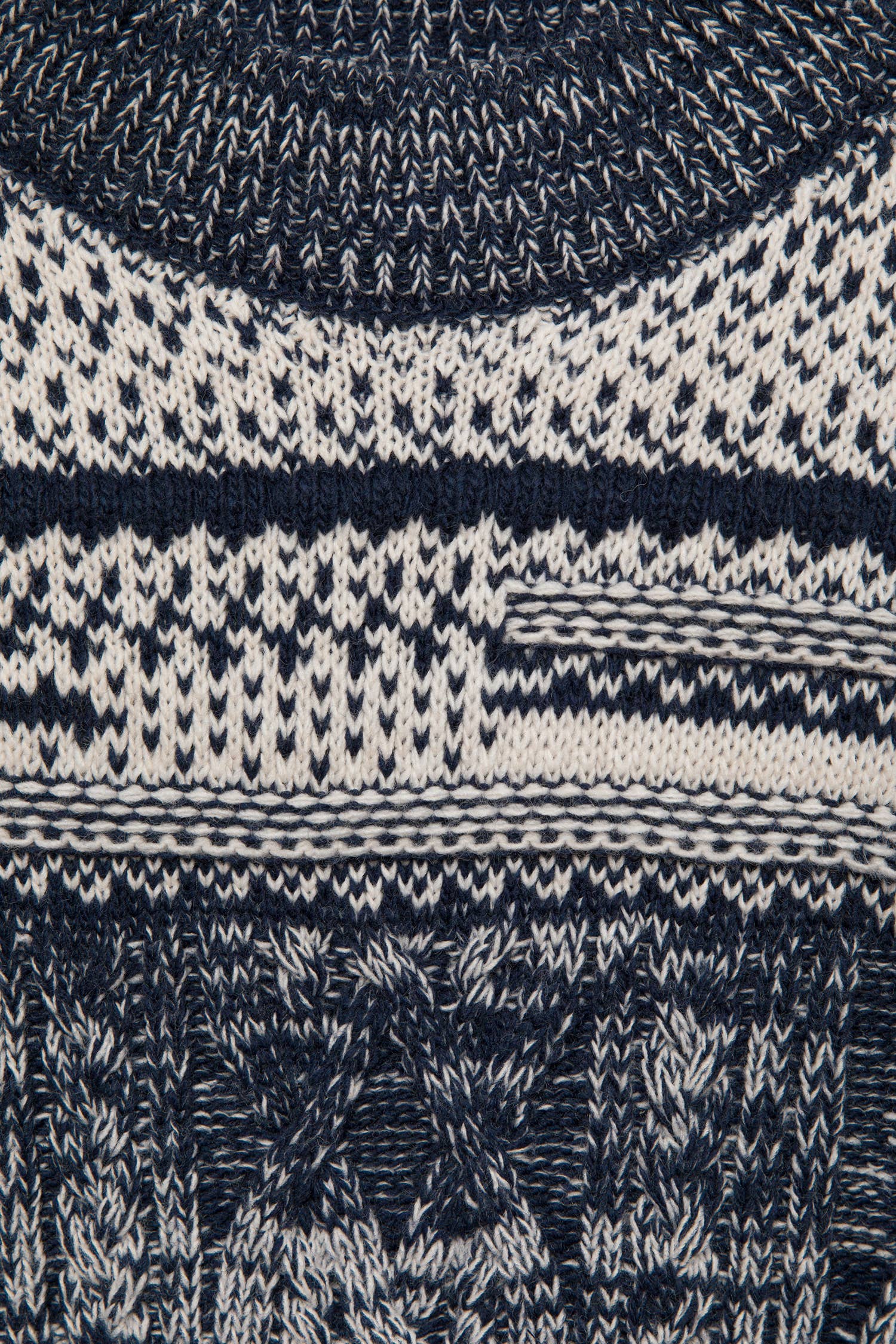 Maglione oversize in maglia strutturata