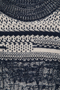 Maglione oversize in maglia strutturata