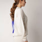 Maglione destrutturato in misto cashmere con intarsio a rombi