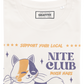 T-shirt unisex in cotone biologico con stampa gatto "Nite Club"