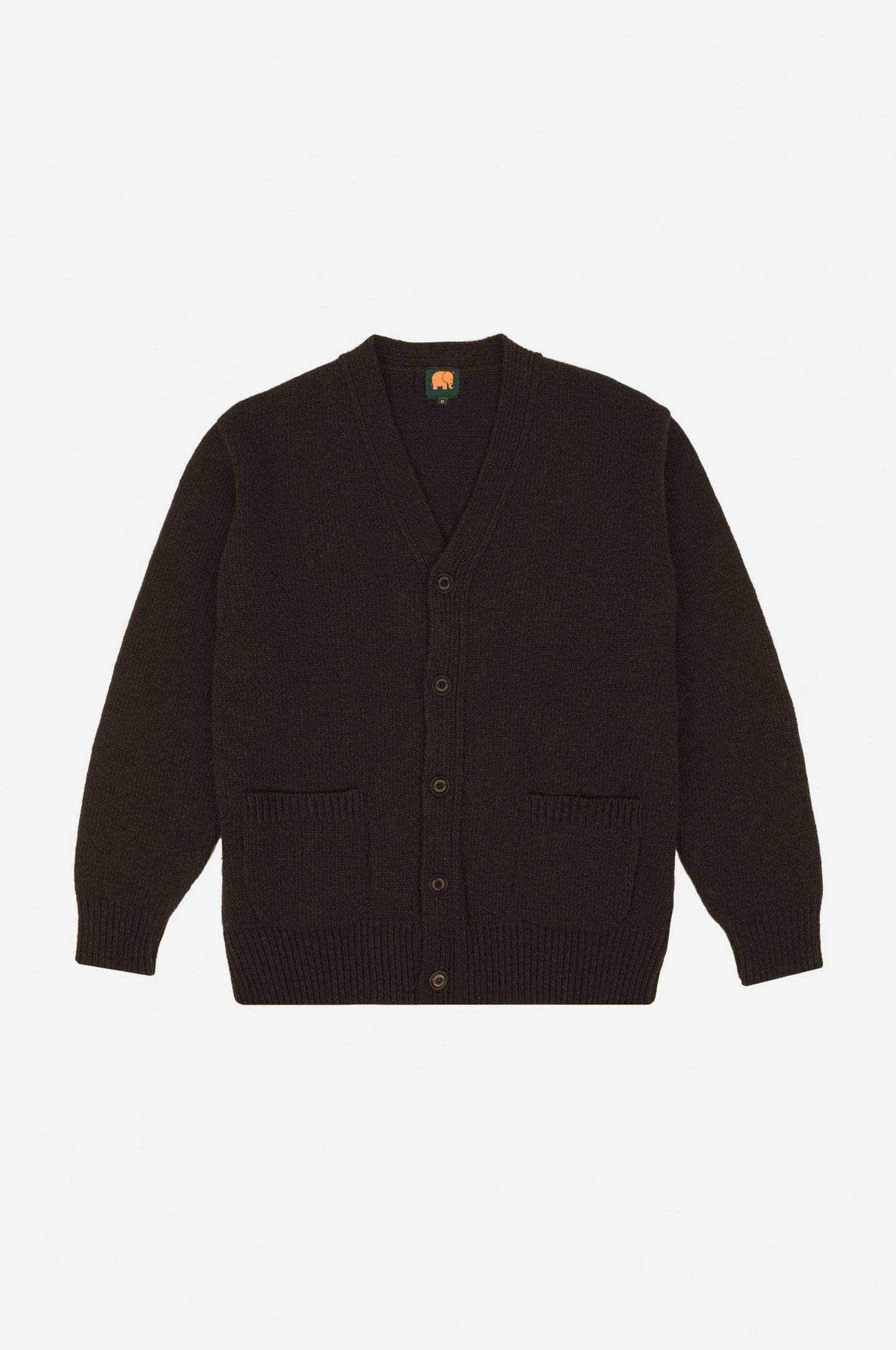 Cardigan oversize Relleu color cioccolato