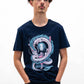 T-shirt unisex Haku e Drago con stampa giapponese