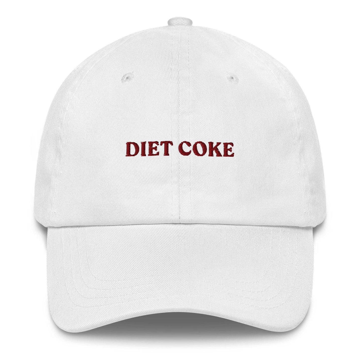 Cappellino da baseball ricamato Diet Coke