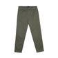Pantaloni chino jogger relaxed kaki in cotone