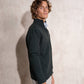 Cardigan in maglia uomo con zip e collo alto