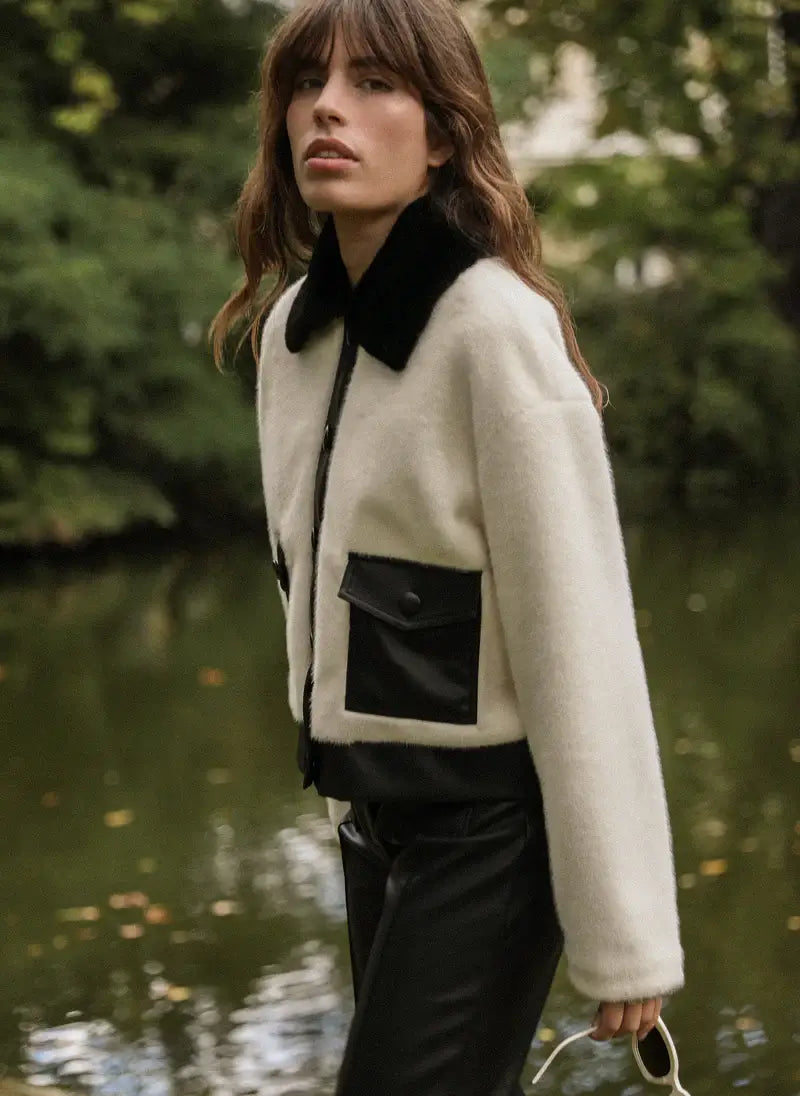 Maglione Leboni grigio chiaro