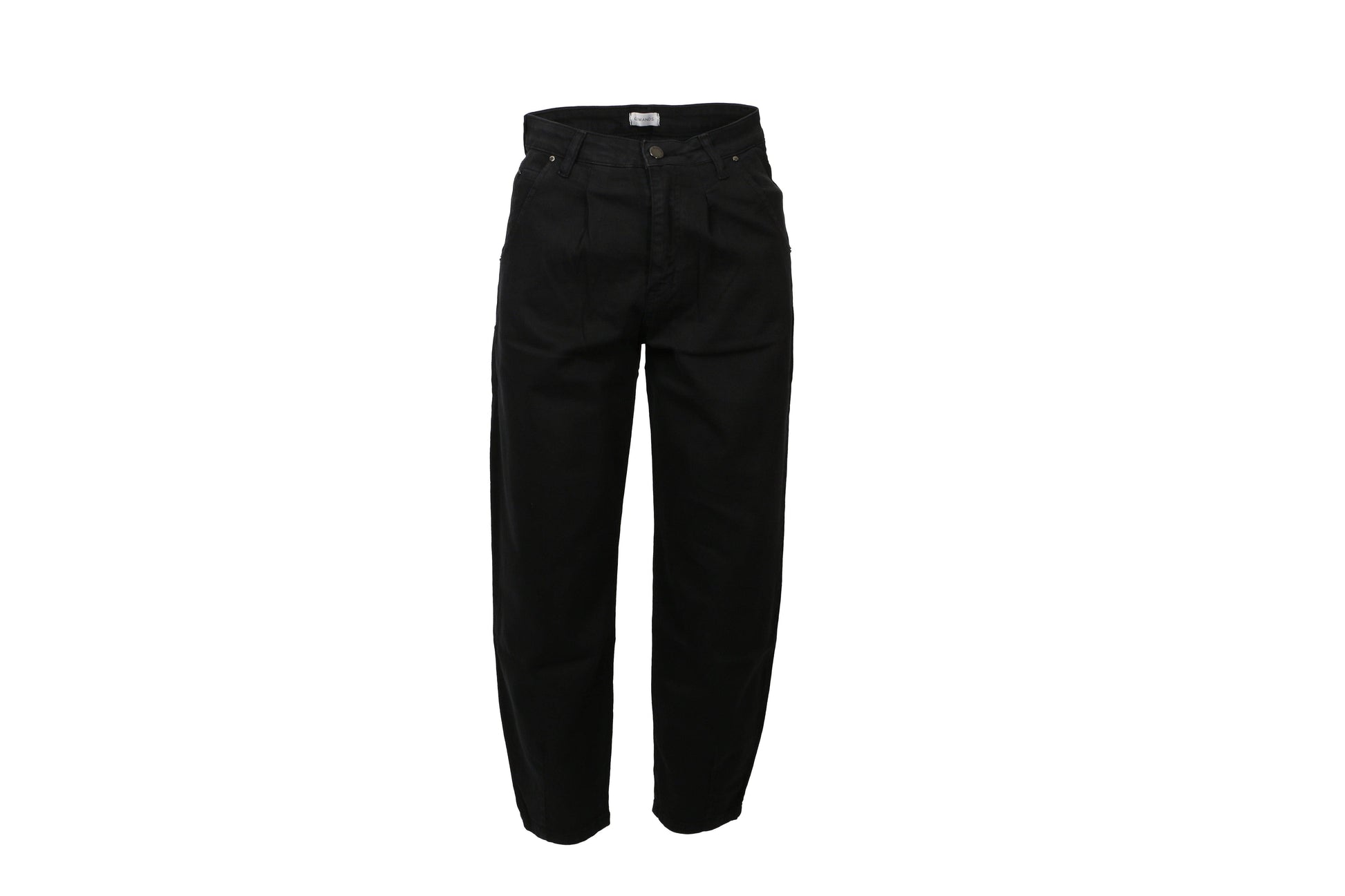 Pantaloni Peg in Twill di Cotone