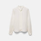 Blusa con fiocco al collo