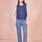 Gilet denim in cotone Imané