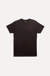 T-shirt Essenziale Nera in Cotone Biologico