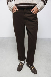Pantaloni slim cinque tasche