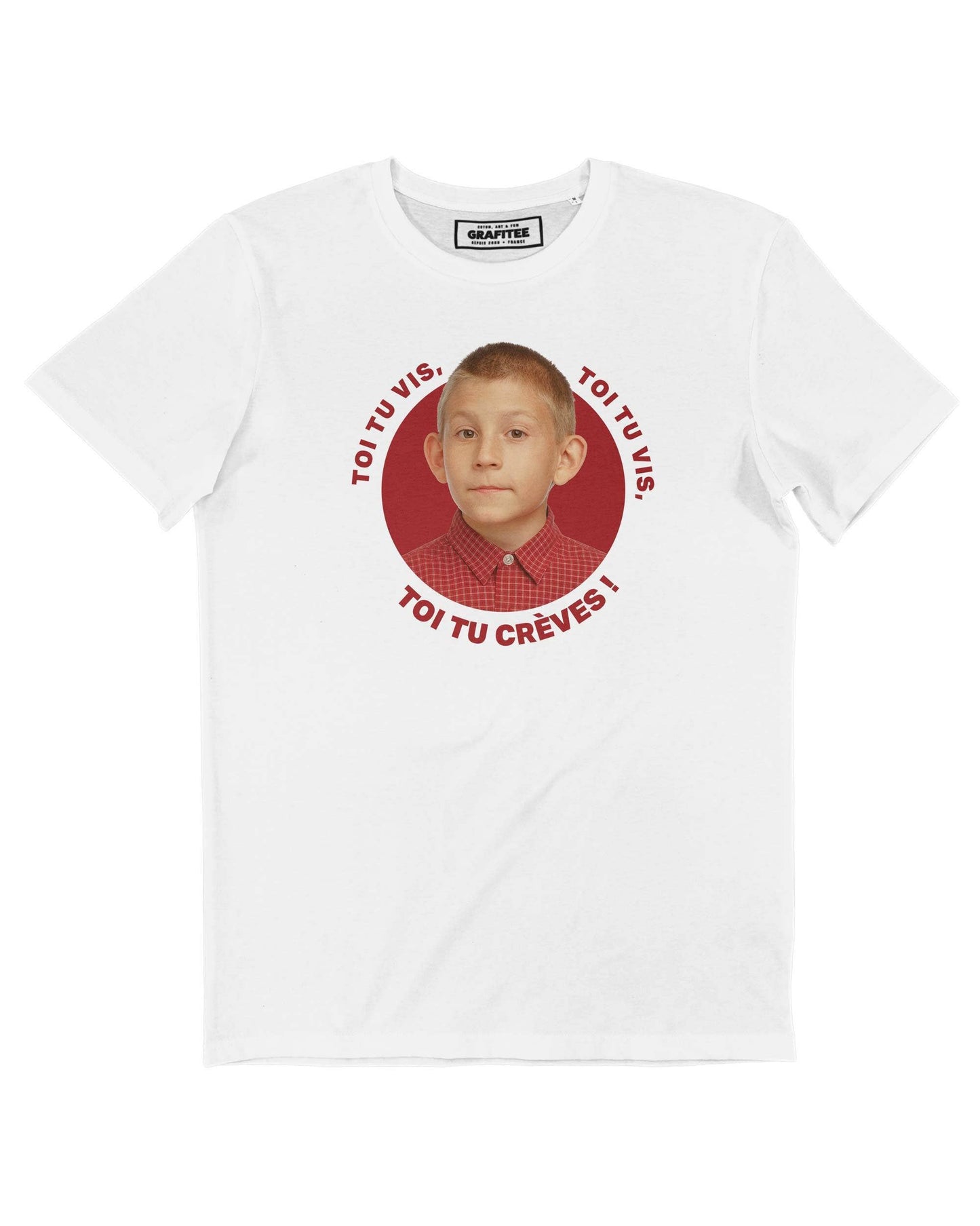 T-shirt Malcolm con stampa frontale