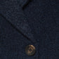 Cappotto doppiopetto con bottoni e tasche