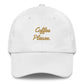 Cappellino da baseball ricamato “Coffee Please”