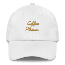 Cappellino da baseball ricamato “Coffee Please”