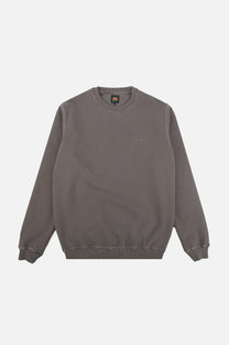 Maglione pesante pigmentato Essential grigio pietra