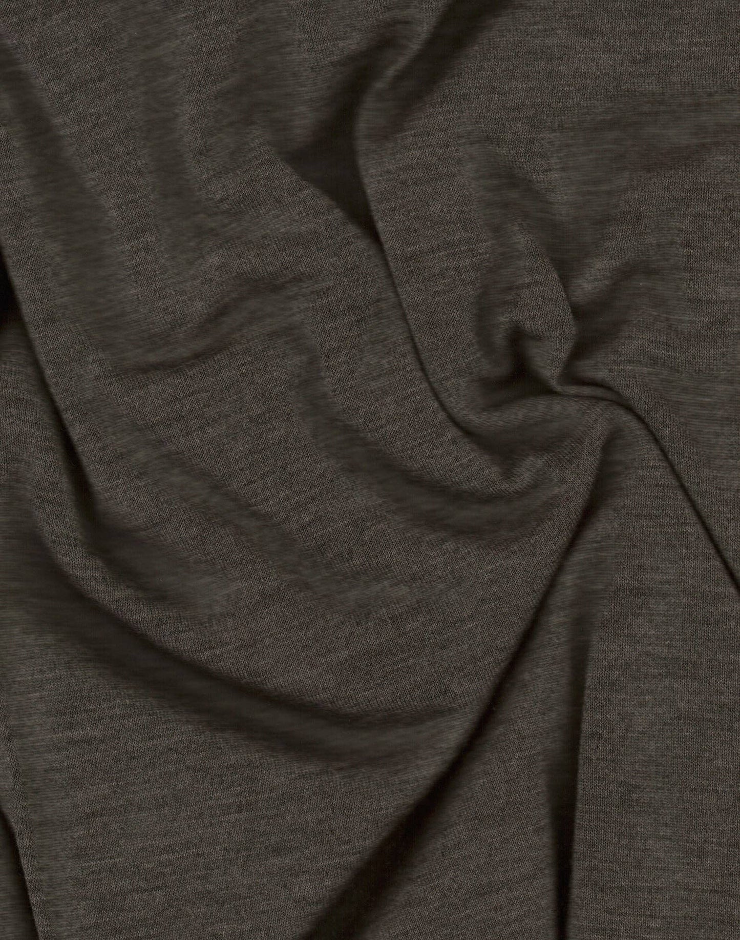 Maxi maglione in lana merino extra fine con scollo a V