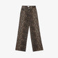 Pantaloni Paramour leopardati a vita alta