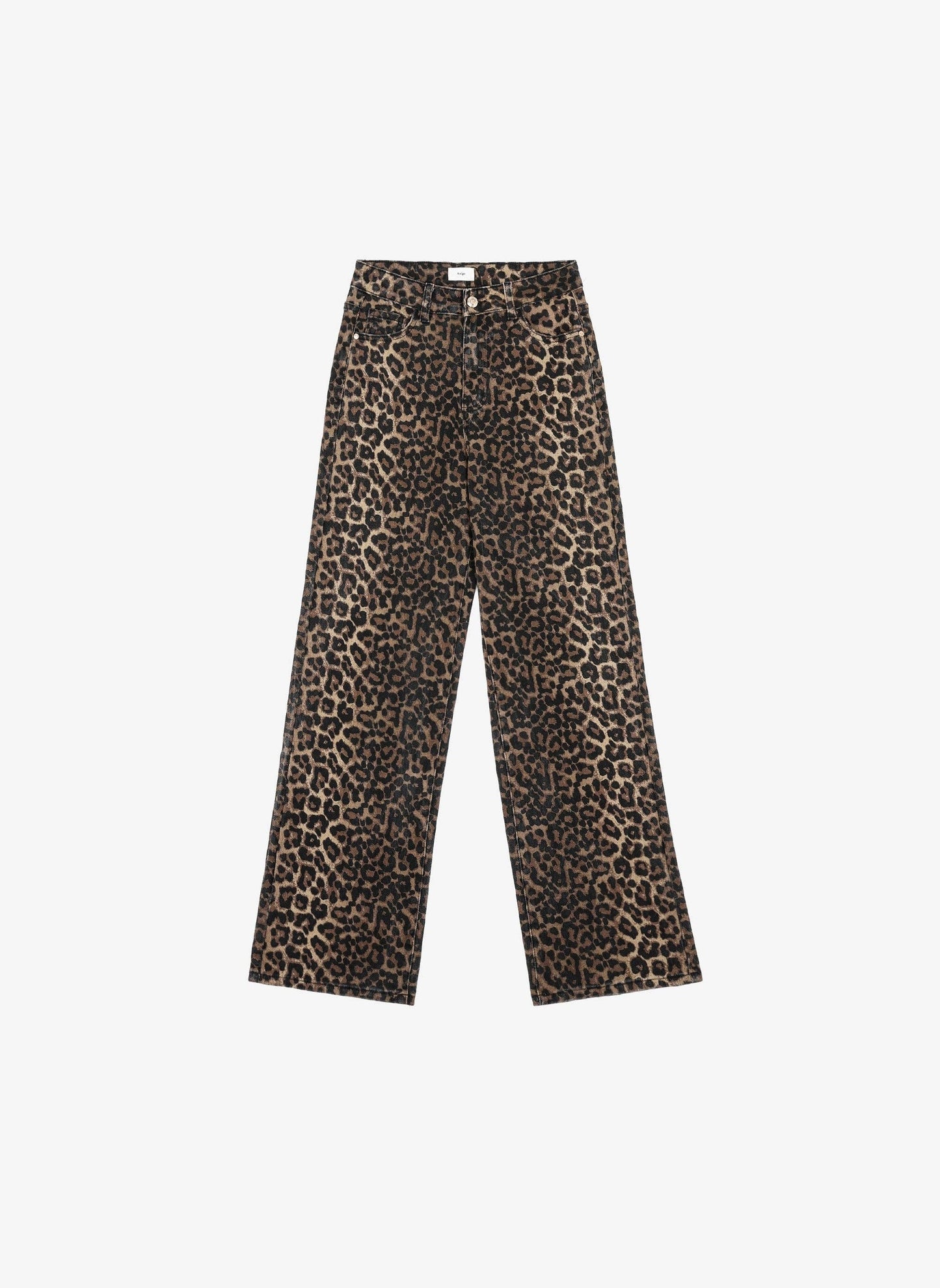 Pantaloni Paramour leopardati a vita alta