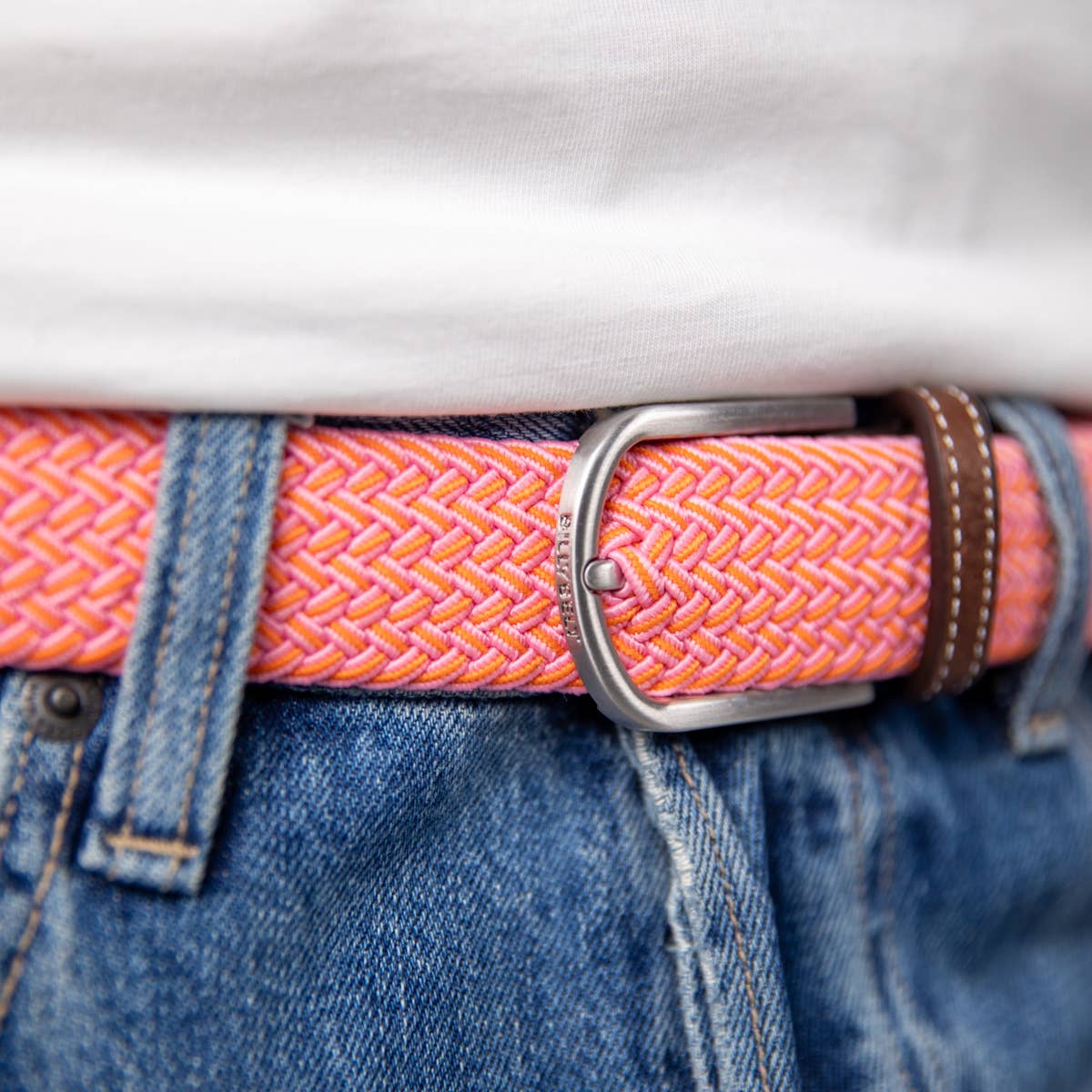 Cintura intrecciata elastica Miami regolabile