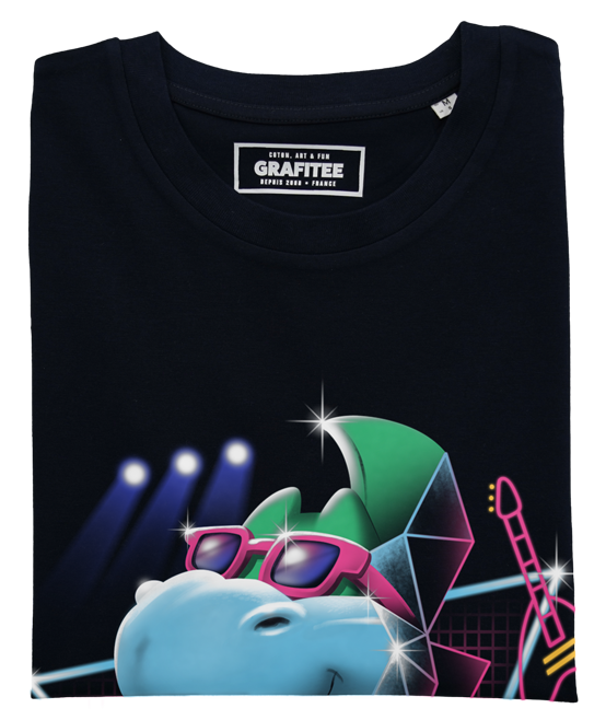 T-shirt Denver anni ’80 con stampa cartoon