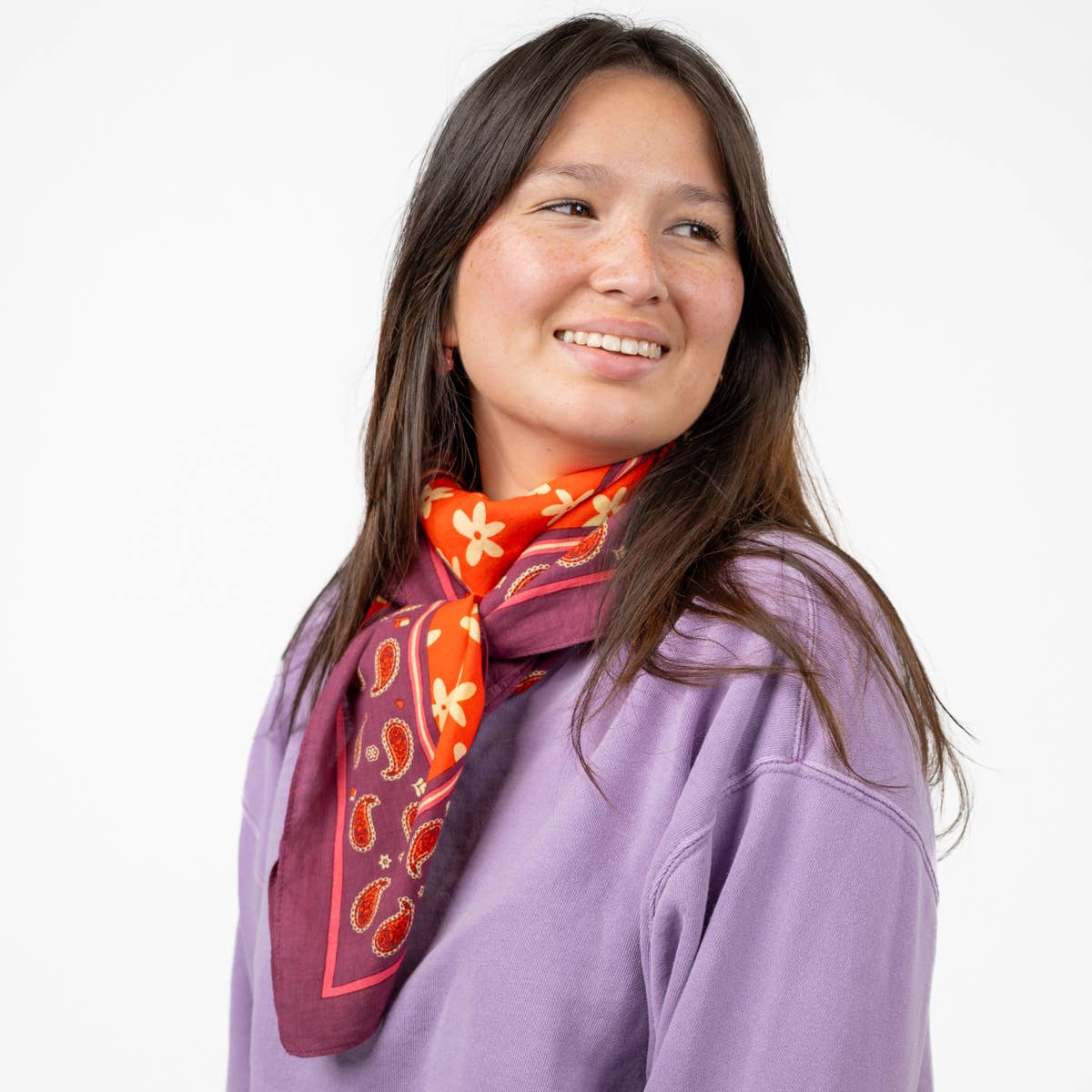Foulard Célestine in cotone biologico