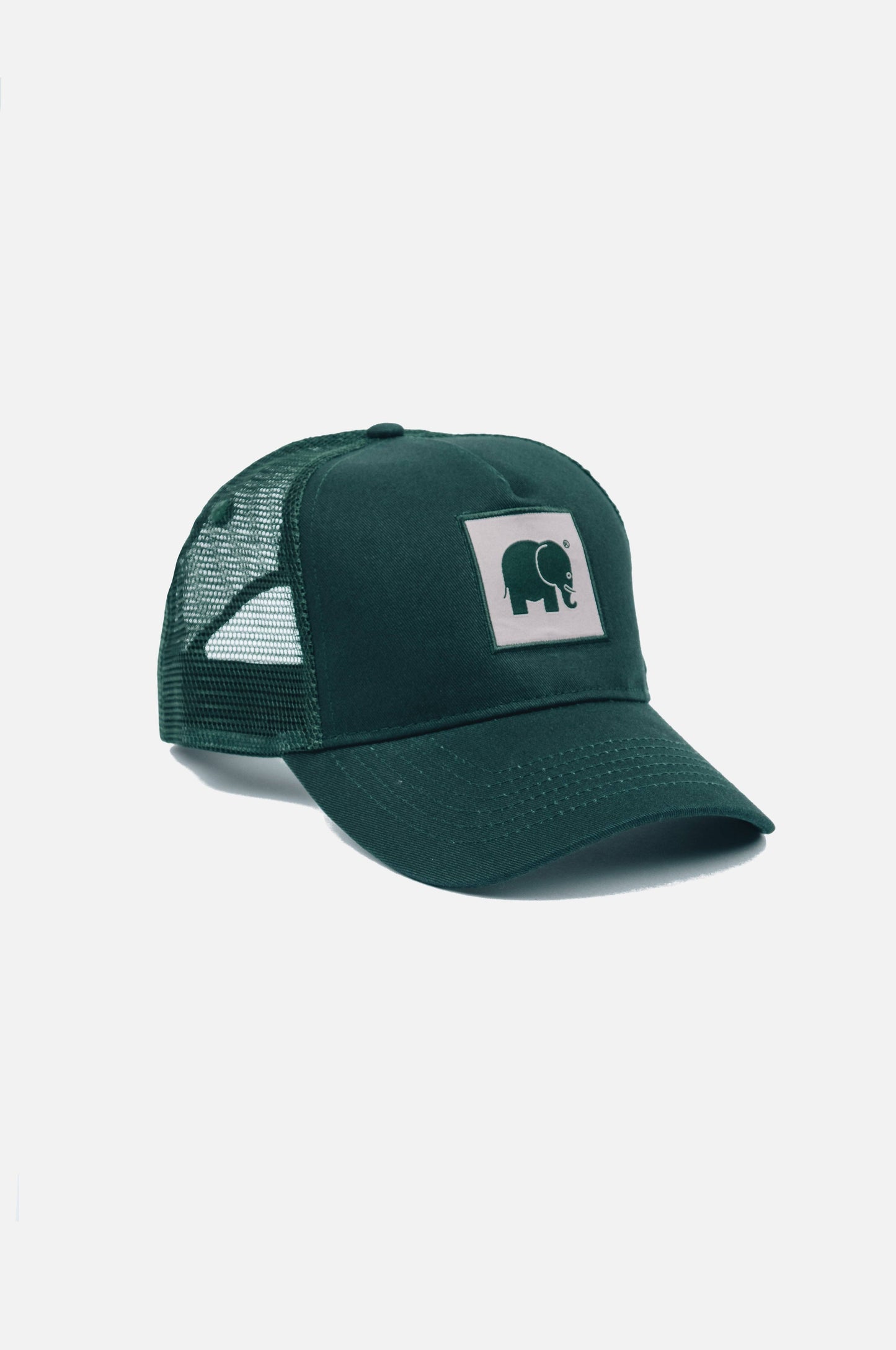 Cappellino trucker tonal verde giungla