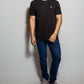 T-shirt nera premium antimacchia
