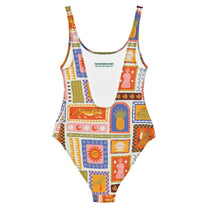 Costume intero Calypso con stampa multicolor