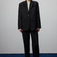 Blazer oversize in tessuto paracadute nero