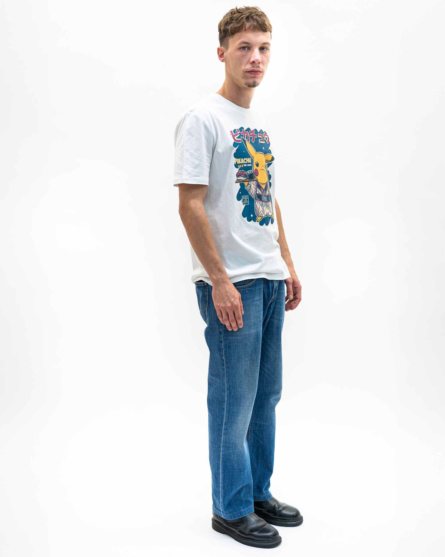 T-shirt Pikachu Sushi in cotone biologico