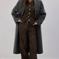 Cardigan corto con bottoni dorati