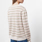 Maglione jacquard a righe