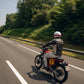 Giacca tecnica in pelle Speed Division