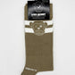 Calzini sportivi con logo Loco Monky khaki