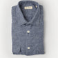 Camicia in flanella Neve blu navy