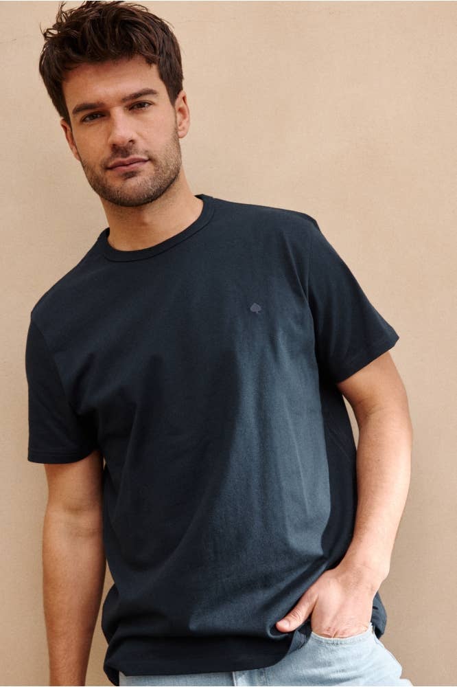T-shirt Basil in cotone biologico blu notte